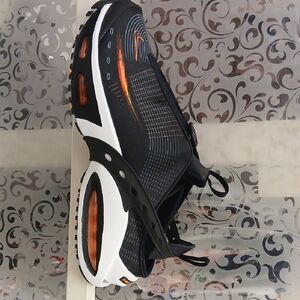 Nike Black and Orange Athletic Sneakers
